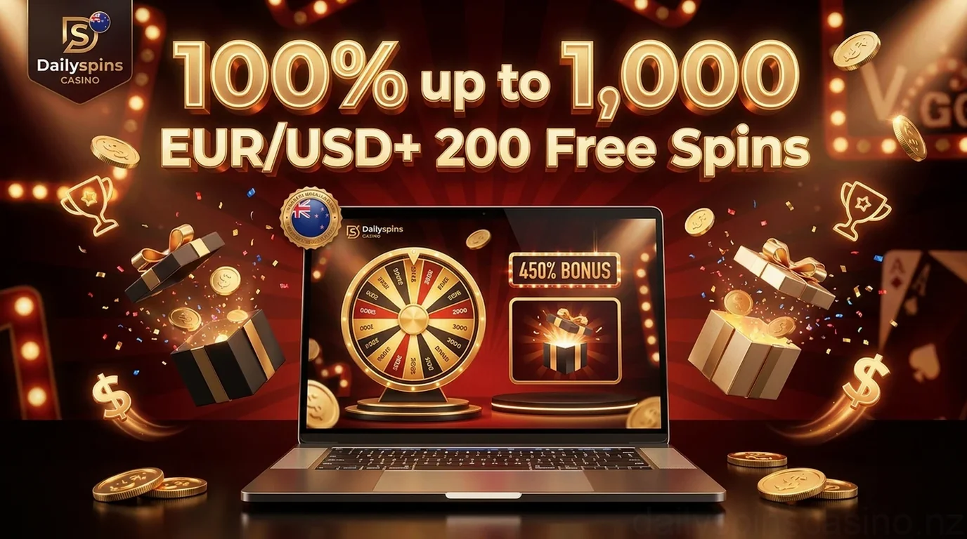 100% up to 1,000 EUR/USD+ 200 Free Spins